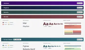 Blick in TYPO3 pagecycle mit individualisierbaren Gestaltungsmöglichkeiten hinsichtlich Schrift und Farben